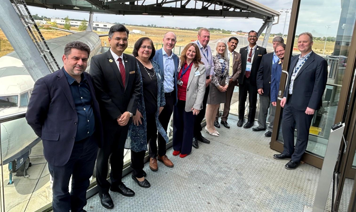 HAL CMD visits Cranfield University